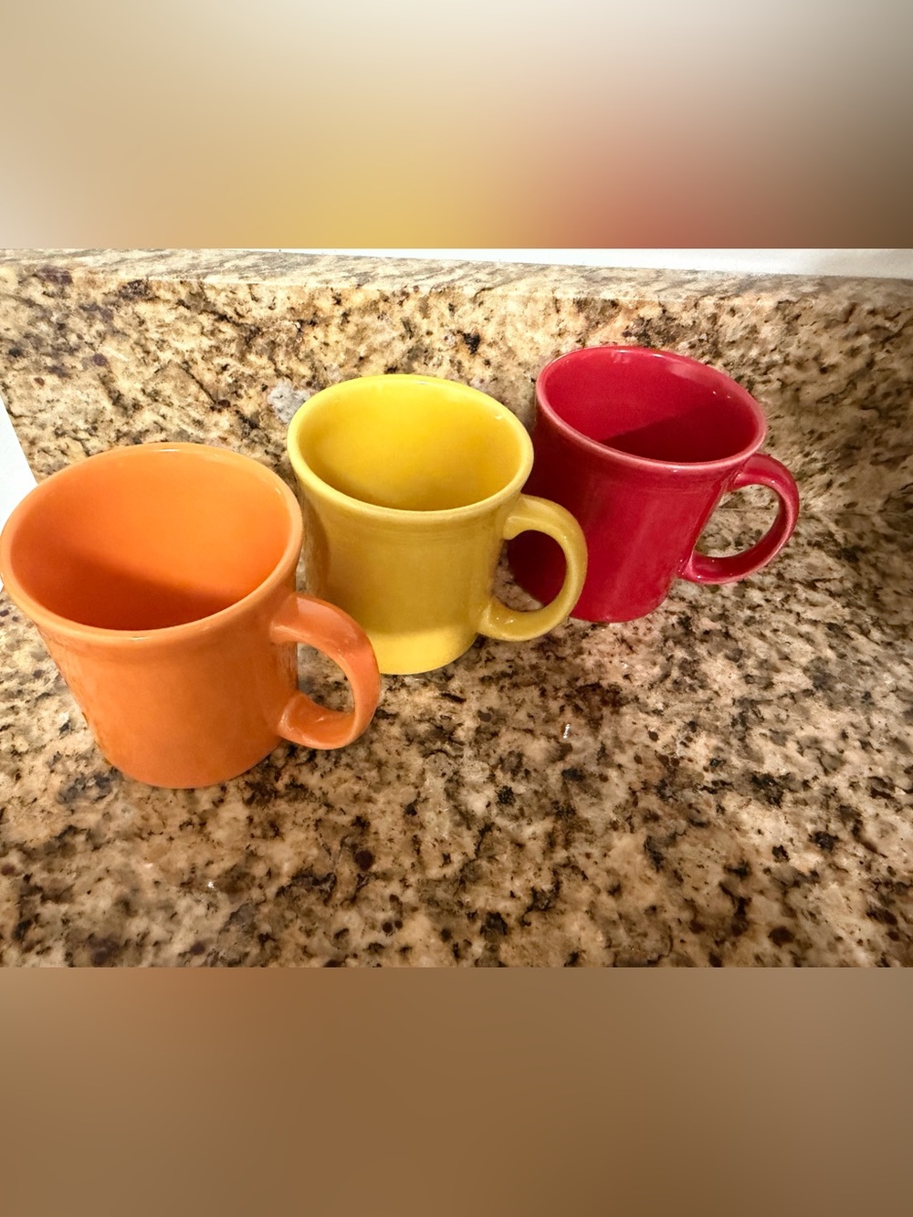 Fiesta fiestaware mugs - set of 3 - Picture 4 of 6